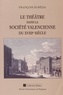 François Suréda - Le théâtre dans la société valencienne du XVIIIe siècle.