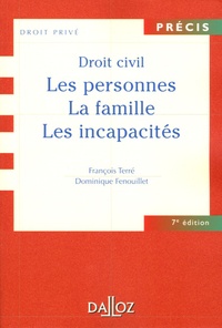 François Terré et Dominique Fenouillet - Droit civil - Les personnes, la famille, les incapacités.