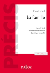 François Terré et Charlotte Goldie-Genicon - Droit civil - La famille.