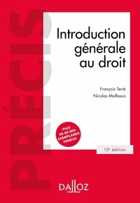 François Terré et Nicolas Molfessis - Introduction générale au droit.