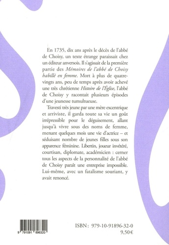 Memoires de l'abbé de Choisy habillé en femme