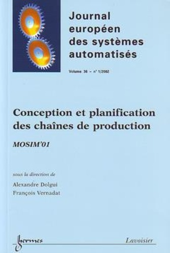 François Vernadat - Apii-Jesa . 1 ( 2002 ), Conception Et Planification Des Chaines De Production.