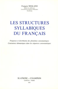 Les structures syllabiques du français