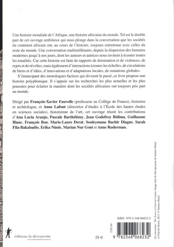 L'Afrique et le monde : histoires renouées. De la Préhistoire au XXIe siècle