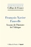 François-Xavier Fauvelle - Leçons de l'histoire de l'Afrique.