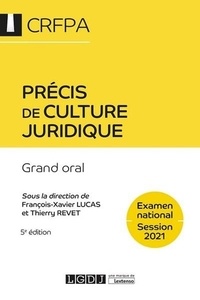 François-Xavier Lucas et Thierry Revet - Précis de culture juridique.