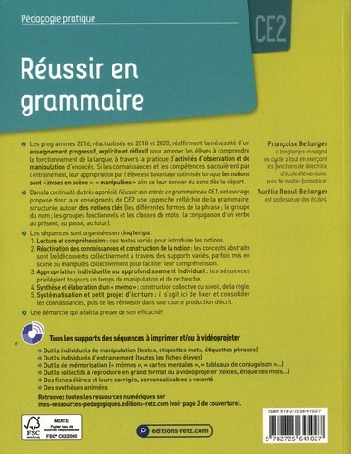 Réussir en grammaire CE2  Edition 2021