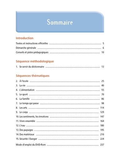 Réussir son entrée en vocabulaire CP-CE1-CE2  avec 1 Cédérom