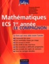 Françoise Benoist et Benoit Rivet - Mathématiques ECS 1re année - Le compagnon.