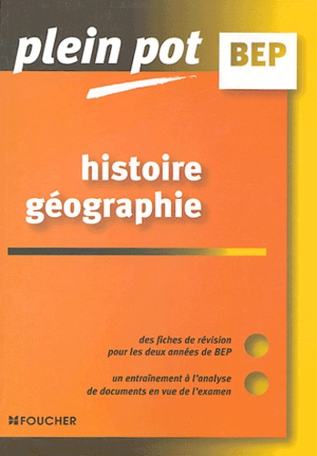 Françoise Blanchard et Jacqueline Kermarec - Histoire-Géographie - BEP Tertiaires.