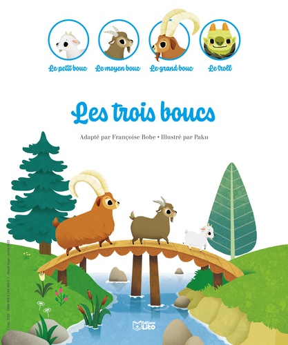 Les trois boucs de Françoise Bobe - Album - Livre - Decitre