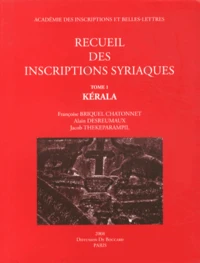 Recueil des inscriptions syriaques