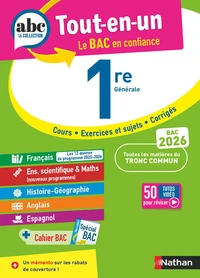 Tout-en-un 1re générale