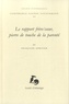 Françoise Héritier - Le rapport frère/soeur, pierre de touche de la parenté.