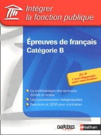 Epreuves de français Catégorie B