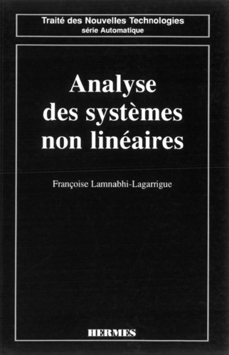 Françoise Lamnabhi-Lagarrigue - Analyse des systèmes non linéaires.