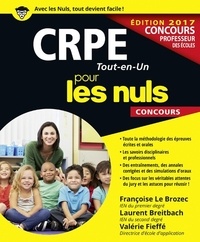 Françoise Le Brozec et Laurent Breitbach - CRPE pour les nuls Concours.