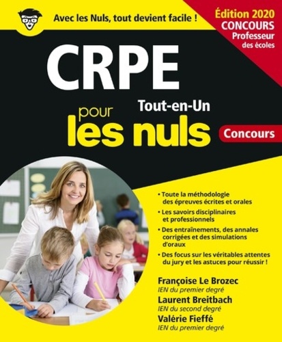 Françoise Le Brozec et Laurent Breitbach - CRPE Pour les nuls - Tout-en-un.