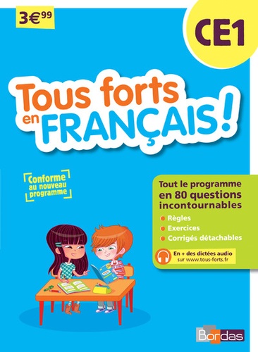Françoise Lemau et Marie-Christine Olivier - Tous forts en Français ! CE1.