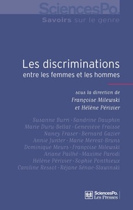 Françoise Milewski et Hélène Périvier - Les discriminations entre les femmes et les hommes.