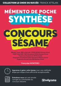 Mémento de poche synthèse concours Sésame