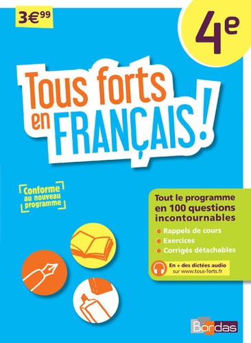 Françoise Nicolas - Tous forts en Français ! 4e.