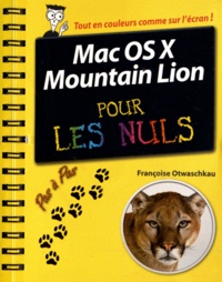 Françoise Otwaschkau - Mac OS X  Mountain Lion pas à pas pour les nuls.