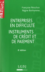Entreprises en difficulté instruments de credit et de paiment