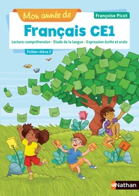 Françoise Picot - Mon année de français CE1 - Fichier-élève 2.
