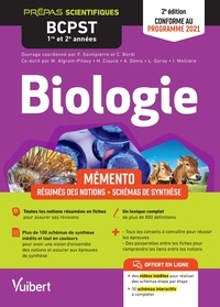 Françoise Saintpierre et Cédric Bordi - Biologie BCPST 1re et 2e années - Mémento - Résumés des notions, Schémas de synthèse.