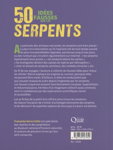 50 idées fausses sur les serpents