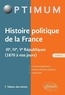 Françoise Taliano-Des Garets - Histoire politique de la France - IIIe, IVe, Ve Républiques (1870 à nos jours).