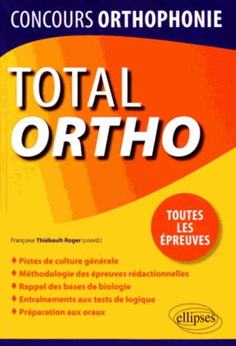 Total ortho. Concours d'orthophonie