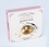 Le kit bracelet amour. Quartz rose. Avec 1 perle ronde, 2 petites perles dorées, 70 cm de coton ciré, 1 livre d'explication