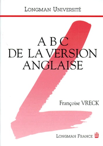 Françoise Vreck - ABC de la version anglaise.