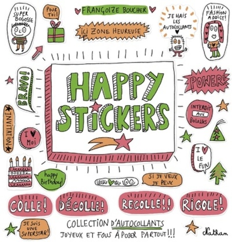 Françoize Boucher - Happy Stickers.
