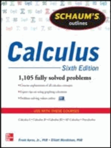 Frank Ayres - Schaum's Outline of Calculus.