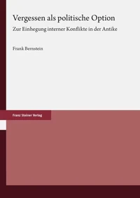 Vergessen als politische Option
