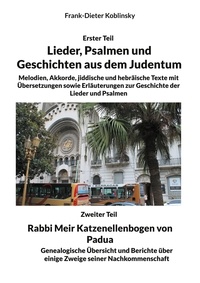 Frank-Dieter Koblinsky - Lieder, Psalmen und Geschichten aus dem Judentum - Rabbi Meir Katzenellenbogen von Padua.