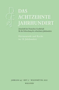 Das achtzehnte Jahrhundert 45/2