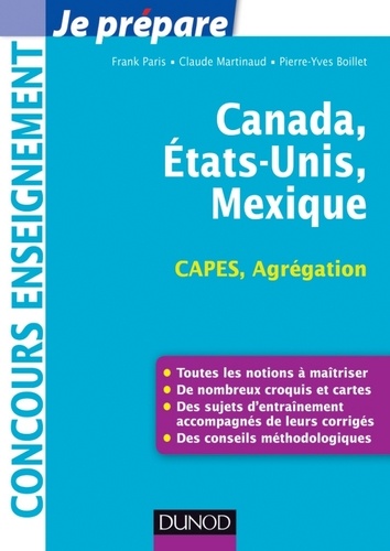 Canada, Etats-Unis, Mexique - Capes-Agrégation. Capes-Agrégation Géographie