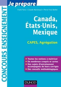 Canada, Etats-Unis, Mexique - Capes-Agrégation