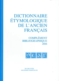 Dictionnaire étymologique de l'ancien français