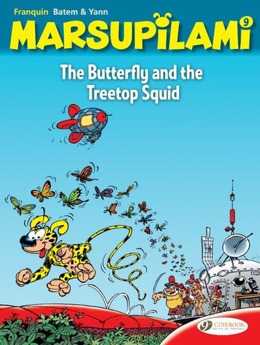  Franquin et  Batem - The Marsupilami Tome 9 : The Butterfly and the Treetop Squid.