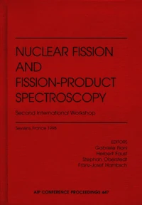 NUCLEAR FISSION AND FISSION-PRODUCT SPECTROSCOPY.
