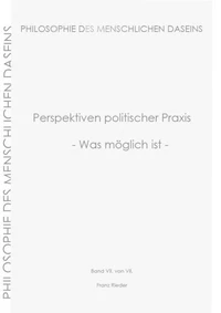 Perspektiven politischer Praxis