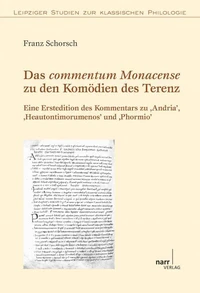 Das commentum Monacense zu den Komödien des Terenz