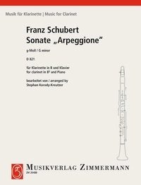 Franz Schubert - Musik für Klarinette  : Sonate en sol mineur ”Arpeggione“ - D 821. clarinet and piano..