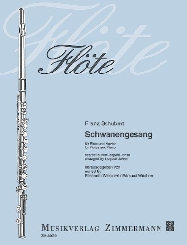 Franz Schubert - Flöte  : Swan Song - flute and piano..