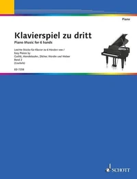 Klavierspiel zu dritt